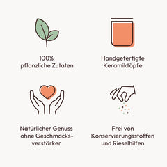 Potluck | Zimt Zauber | Würzmischung im Keramiktopf | 90g | Vegan, glutenfrei und mit natürlichen Inhaltsstoffen