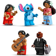 LEGO® Disney Beach House di "Lilo e Stitch" - Giocattolo costruibile con 6 stanze, osservatorio, astronave e 5 minifigure - regalo di compleanno per ragazze e ragazzi 9+ e fan 43268 Besuche den LEGO-Store set di costruzione