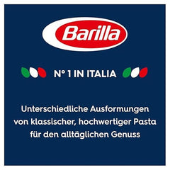 Pasta Barilla Classica Penne Rigate Nr. 73 di semola di grano duro di alta qualità, sempre al dente (1 x 500 g)