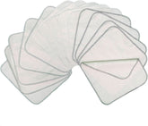 Avo + Cado - Confezione da 15 salviette baby riutilizzabili in sostituzione delle salviette umidificate (colore: grigio) Mamma e Bambino Naty Shop