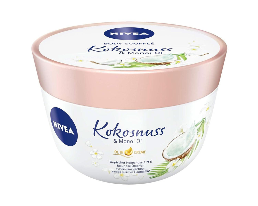 NIVEA Body Soufflé Coconut & Monoi Oil, 200 ml Cosmetice si Infrumusetare Naty Shop