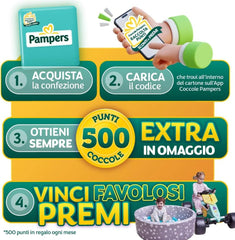 Pampers Baby Dry Junior taglia 5 (11-25 kg), 192 pannolini Mamma e Bambino Naty Shop