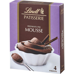 Lindt Schokolade - PASTICCERIA Mousse Au Chocolat | 6 X 110 G | Preparazione Per 4 Porzioni Di Mousse Fluffige Al Cioccolato Aus Finester Schokolade | Pasticceria | Retromix | Schokoladengeschenk Mix per cuocere e cucinare Titolo predefinito di Naty Shop