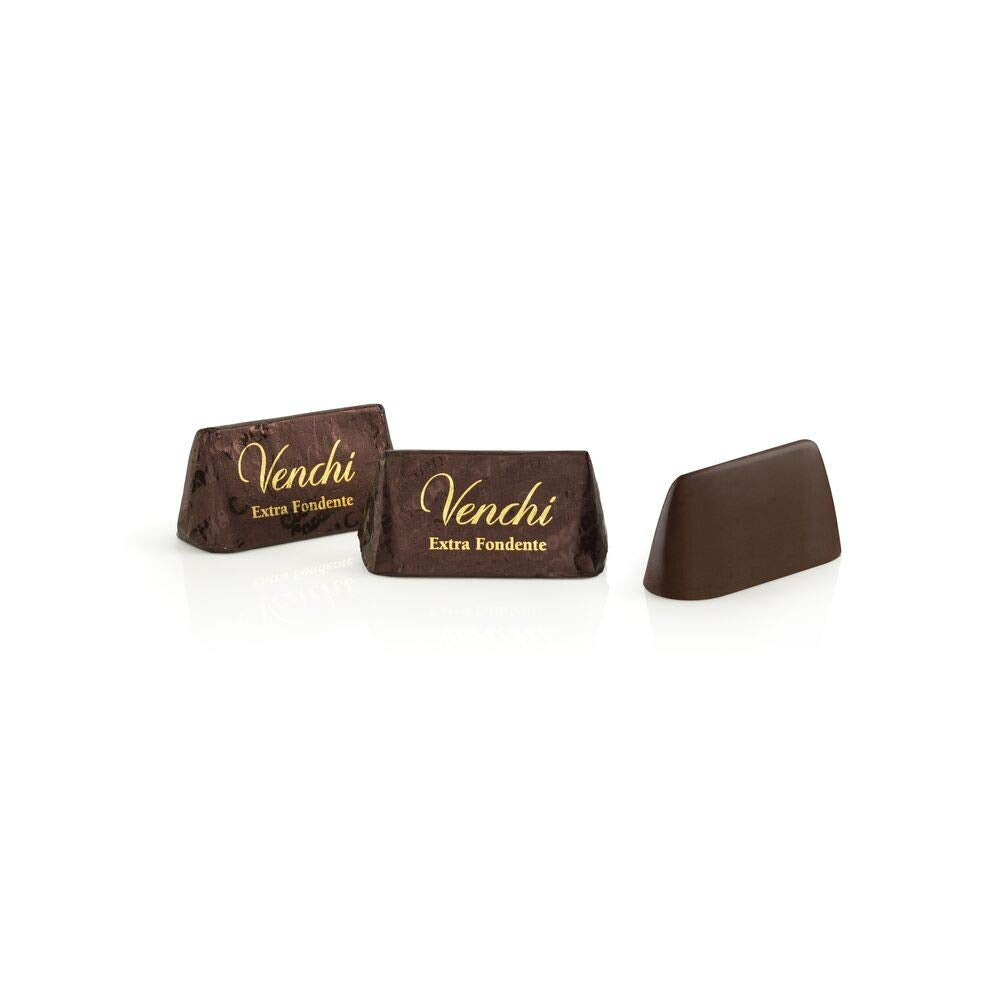 Praline di cioccolato fondente senza glutine Gianduiotti Extra Venchi sfusi 1 Kg Cioccolatini Naty Shop