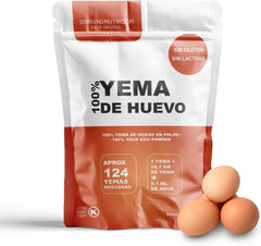 Serman Nutricion Bio Tuorlo d'Uovo in Polvere - Senza glutine, senza lattosio
