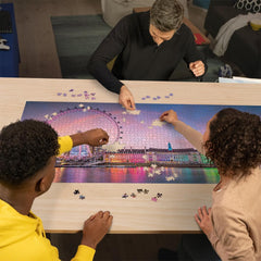 Ravensburger Puzzle 12000805 - Londra colorată - puzzle jigsaw de 2000 de piese pentru adulți cu vârsta de peste 14 ani Puzzle Naty Shop