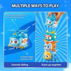 Super Wings Super Pets 4 pezzi Shine, Golden Boy, Jerome, Ellie Espressione facciale commutabile Effetto lampo Giocattolo portatile per 3 4 5 6 7 8 anni Ragazzo Ragazza Action Figure da 2 pollici Naty Shop