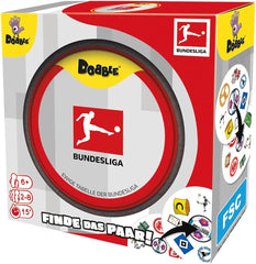 Dobble Bundesliga, gioco per famiglie, gioco di carte, 2-8 giocatori, dai 6 anni in su, 15 minuti, tedesco