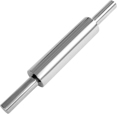 FMprofessional Teigroller aus high-quality Edelstahl, Nudelholz als Backzubehör, Backrolle zum Teigrollen, versatile Teigwalze - stabile e durevole (Misure: Ø 6 x 47,5 cm), Quantità: 1 Stück
