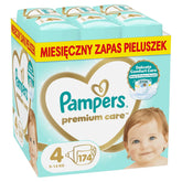 Pampers (vecchia versione), scatola mensile S4 174 pz