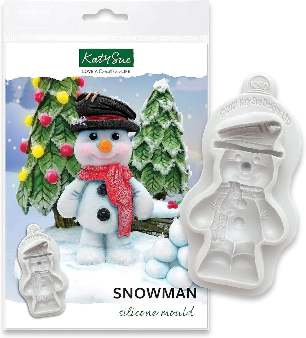 Katy Sue, stampo in silicone, pupazzo di neve cucina Naty Shop