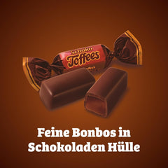 Caramelle al cioccolato - 3 x 325g - Caramello al cioccolato con glassa di cioccolato amaro (30%)