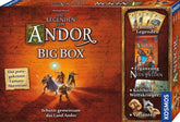 Kosmos 683122 Legendele din Andor - Big Box, joc de bază (Kennerspiel des Jahres 2013) și expansiuni suplimentare, Clasicul fantasy, joc de societate fantasy cooperativ, vârste de la 10 ani în sus