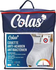 Plapumă COLAS NORMAND, antiacarieni și antibacteriană, ușoară, 260 X 240 cm, efect de lungă durată, igienă perfectă, microfibră, moale și confortabilă, lavabilă, albă 53130250 Plapumi si pilote Naty Shop Alb 260X240 Cm