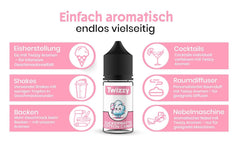 Twizzy Aroma Concentrato di Zucchero Filato, 30 ml Aromi Naty Shop