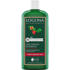 LOGONA Cosmetici Naturali, Shampoo, formula vegana caffeina biologica, 250 ml Doccia e bagno Naty Shop 250 ml