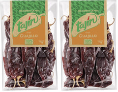 TAJIN Chili Guajillo – Getrocknete Ganze Guajillo-Chilischoten | Autentici piatti messicani per salse e marinate – Würzig, Rauchig und Scharf, perfetti per biscotti e tacos