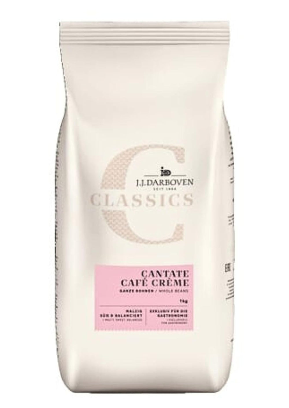 Darboven Cantate Cafe Creme - 6 boabe de cafea x 1 kg