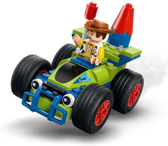 LEGO ǀ Disney and Pixar’s Partyzug und das Auto RC aus Toy Story - Mit Woody, Jessie, Porzellinchen und Buzz Lightyear Minifiguren – Kreatives Geschenk für Jungen & Mädchen ab 4 Jahren - 43264