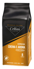 Cellini Crema E Aroma Ganze Bohne, 1000 G, 1Er Pack (1 X 1 Kg) Naty Shop