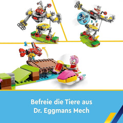 LEGO 76994 Sonic the Hedgehog La sfida del loop di Sonic a Green Hill, giocattolo costruibile per bambini, ragazzi e ragazze con 9 personaggi, tra cui Dr Eggman e Amy, set da costruzione Besuche den LEGO-Store