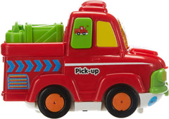 Vtech TUT TUT Baby Flitzer - Pick-up - Mașină de jucărie cu muzică, buton luminos, propoziții și sunete interesante - Pentru copii cu vârsta cuprinsă între 1-5 ani Jucarii Bebe Naty Shop