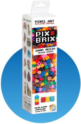 Brix Pixel-Art-Set, 500 pezzi, serie media, multicolore (57017)