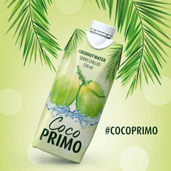 Acqua di cocco, bevanda sportiva pura, dissetante, 12 bevande analcoliche da 330 ml Naty Shop