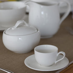 Zahărniță Villeroy & Boch New Cottage Basic, 450 ml, înălțime: 6,5 cm, porțelan premium, alb