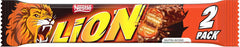 Nestlé LION Tavoletta di cioccolato con caramello, snack croccante, cioccolato croccante e gocce croccanti, ripieno al caramello, un'esperienza culinaria speciale, confezione multipla, confezione da 28 (2 x 30 g ciascuno)