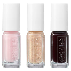 Kit Essie Mini Trio NATALE, n. 13 Mademoiselle + n. 49 Wicky + n. 570 Mani Grazie, 3 x 15 ml