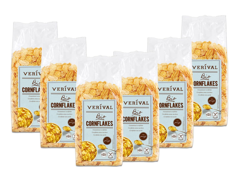 Fulgi de porumb Verival fără zahăr | 6x250g