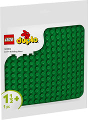 Pannello da costruzione LEGO DUPLO verde, Giocattolo da costruzione per bambini a partire da 18 mesi, Per esporre modelli, Permette ai bambini in età prescolare di costruire in modo creativo e giocare con fantasia, Giocattolo educativo 10460 Set da costruzione Besuche den LEGO-Store