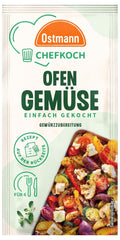Ostmann Gewürze x Chefkoch - Ofengemüse Gewürzzubereitung | Abgestimmt auf 4 Portionen | Compreso Schritt-für-Schritt-Rezept und Mengenangaben | 14 g nel sacchetto