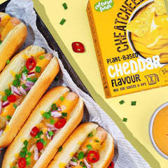 Cultured Foods Veganer Käse Käseersatz Laktosefrei Glutenfrei 2-er Set Gouda e Cheddar CHEATCHEEZ