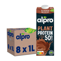 Alpro Proteindrink Cioccolato Soia 8x1L - Proteine Vegetali
