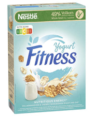 Nestlé Fitness Yogurt cereali integrali per la colazione con gusto parziale di yogurt, confezione da 4 (4 x 350 g)