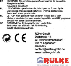 Giocattolo in legno Rülke 23112 Casa delle bambole, colori del legno, rosso Case delle bambole Naty Shop