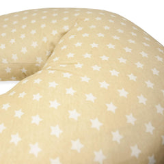 Cuscino allattamento per neonato, XL, fodera 100% cotone, sfoderabile e lavabile, Imbottitura in poliestere, Motivo Stella Accessori Alimentazione e Allattamento Bebe Naty Shop