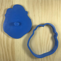 Inspirație pentru tăietoare de biscuiți Mufasa Regele Leu, albastră