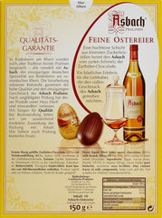 Asbach Uova di Cioccolato con Crosta 150g Confezione da 2 (2 x 150g)