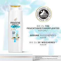Șampon hidratant Pantene Pro-V Hydra Glow cu biotină, pentru păr uscat, deteriorat Duș și baie Pantene