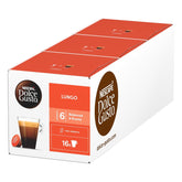 NESCAFÉ DOLCE GUSTO Lungo Kaffeekapseln 3er Pack (3 x 16 Kapseln)