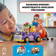 LEGO Super Mario Set di espansione Carrello dei mostri di Bowser Auto Bowser Giocattolo per ragazzi e ragazze Set di personaggi singoli Regalo per giocatori per 8 anni 71431 Set da costruzione Besuche den LEGO-Store