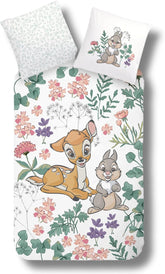 Biancheria da letto per bambini e bambine, cartone animato, 100% cotone Biancheria da letto - bambini Naty Shop Bambi Klopfer