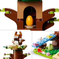 LEGO Parco giochi primaverile degli animali, set da costruzione con uccelli e scoiattoli, set da gioco con la casa sull'albero per bambini, idea regalo per ragazzi e ragazze di 8 anni, set di animali, figure di animali giocattolo 40709 Set da costruzione Beuche den LEGO-Store