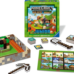 Ravensburger 24615 Minecraft Builders & Biomes Junior - Gioco cooperativo per 2-4 giocatori dai 5 anni in su