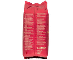 Boabe de cafea Gimoka Gran Bar, bogate și cremoase, 1 kg, pachet de 10, + breloc