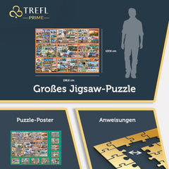 UFT Puzzle 13500 - Viaggio di mille miglia Viaggio di mille miglia Puzzle Naty Shop