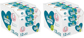 Salviette per neonati Pampers Sensitive, 624 salviette (12 x 52), senza profumo, per una pulizia delicata e delicata (confezione da 2)